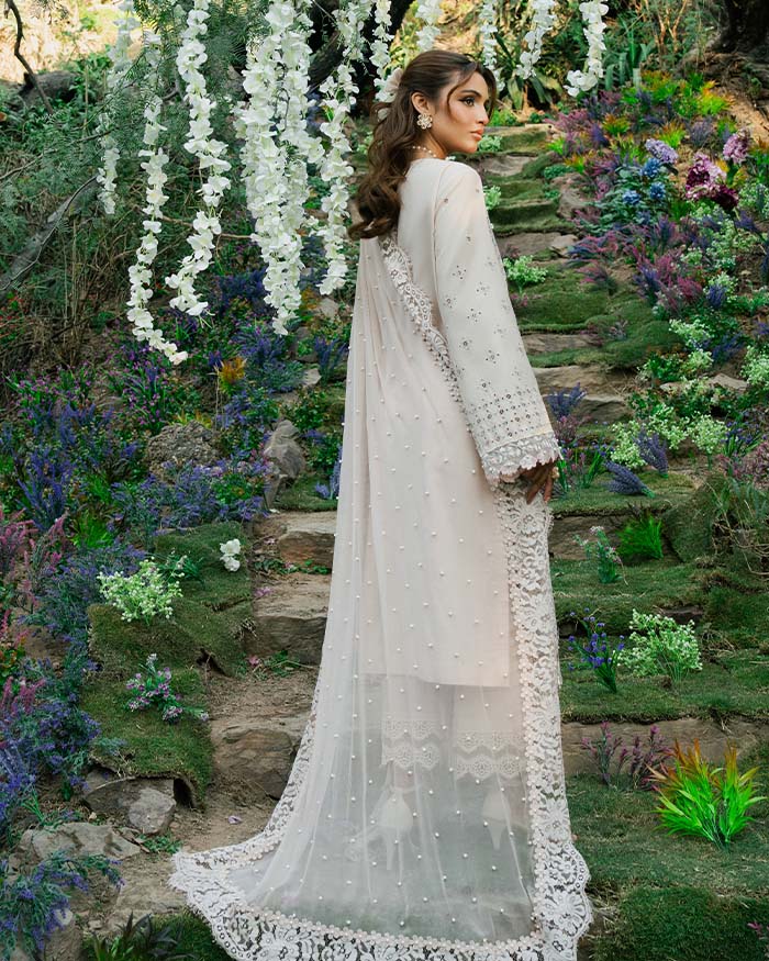 Zevk | Flora Festive Lawn | ASEEL by Zevk - Designer Dress - Type: Ladies Clothes - Available at Libayah - 100% Original