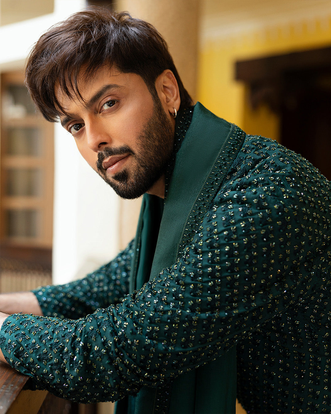 Pakistani Menswear | Faiza Saqlain | Taavi by Faiza Saqlain - Designer Dress - Type: MensWear - Available at Libayah - 100% Original