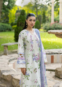 Elaf Premium | Signature Embroidered Lawn with Chiffon Collection 26 | ESG-3B KATIE by Elaf Premium - Designer Dress  - Type : Ladies Clothes - Available at Libayah - 100% Original 