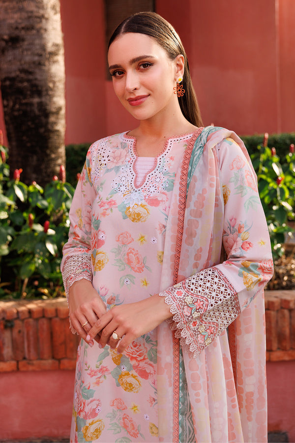 Farasha | Printed Essentials | Peach Glow by Farasha - Designer Dress - Type: Ladies Clothes - Available at Libayah - 100% Original