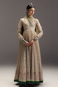 Zara Shahjahan | Anarkali 26 | Hoorain-D8 - Designer Dress - Type : Ladies Clothes - Available at Libayah - 100% Original
