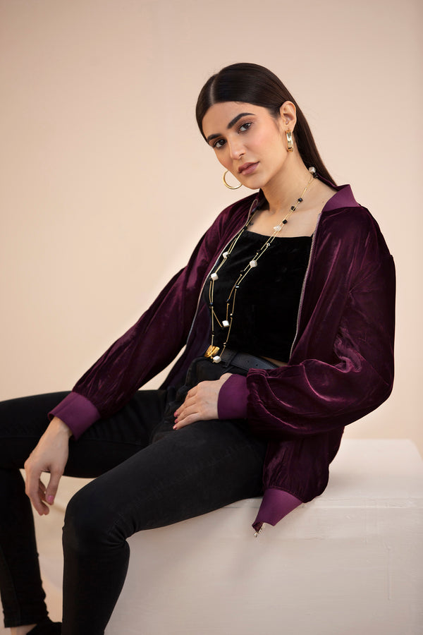 Hana | Mavi Velvets | VLT006 by Hana - Designer Dress - Type: Ladies Clothes - Available at Libayah - 100% Original