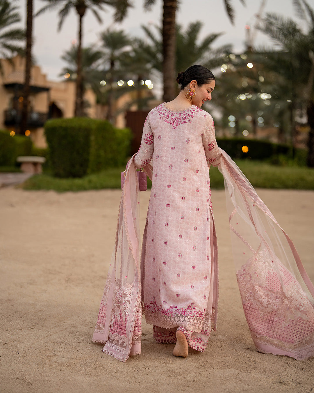 Faiza Saqlain | AYA - Unstitched Luxury Lawn '26 | Lamija by Faiza Saqlain - Designer Dress  - Type : Ladies Clothes - Available at Libayah - 100% Original 