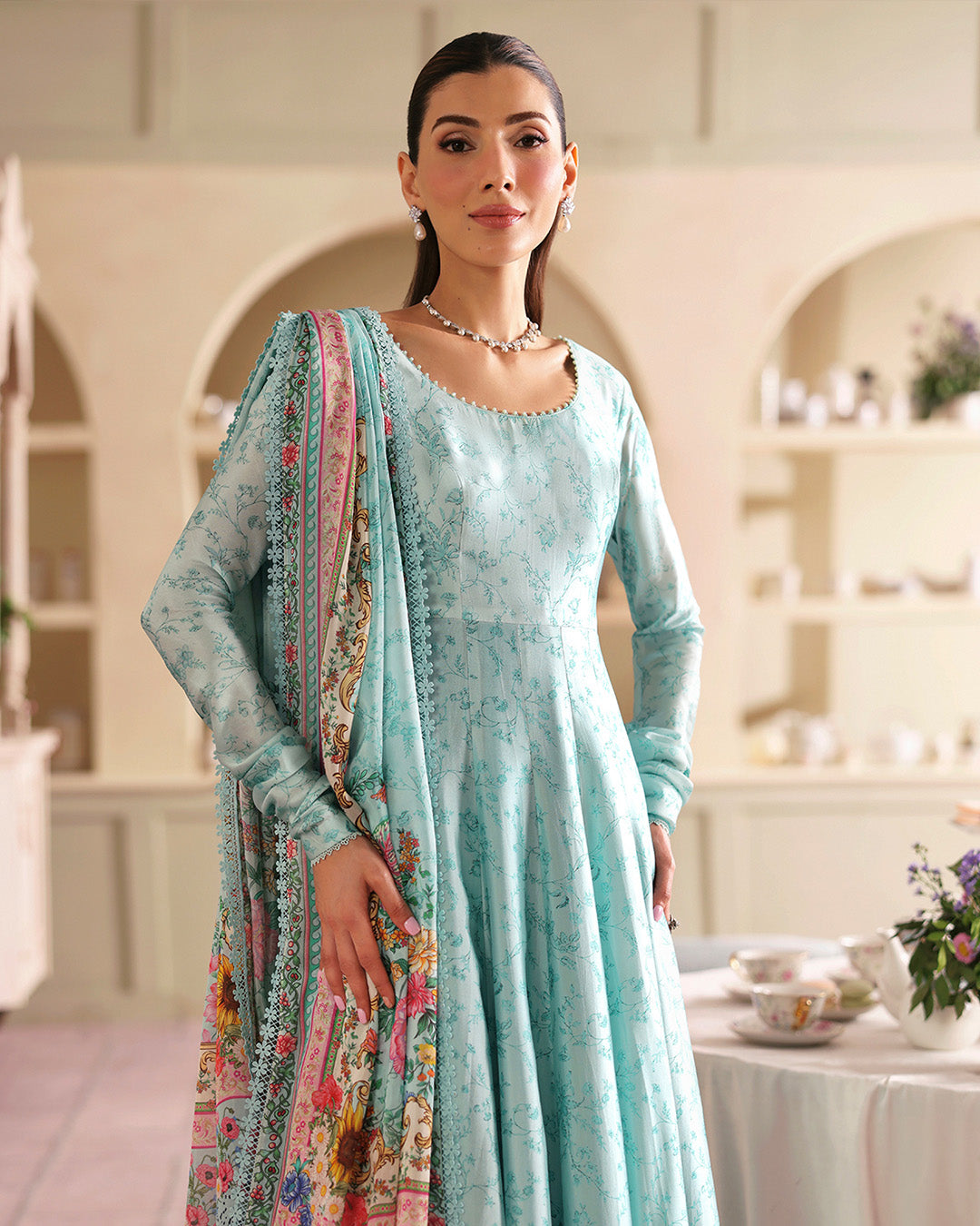Faiza Saqlain | Serina Luxe | Suha by Faiza Saqlain - Designer Dress  - Type : Ladies Clothes - Available at Libayah - 100% Original 