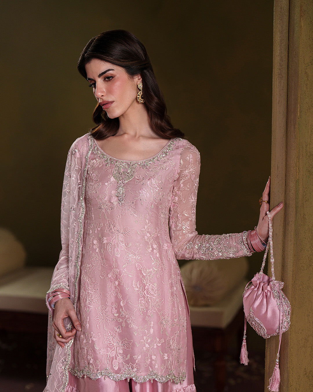 Faiza Saqlain | Lamia Wedding Formals | Husna by Faiza Saqlain - Designer Dress  - Type : Ladies Clothes - Available at Libayah - 100% Original 