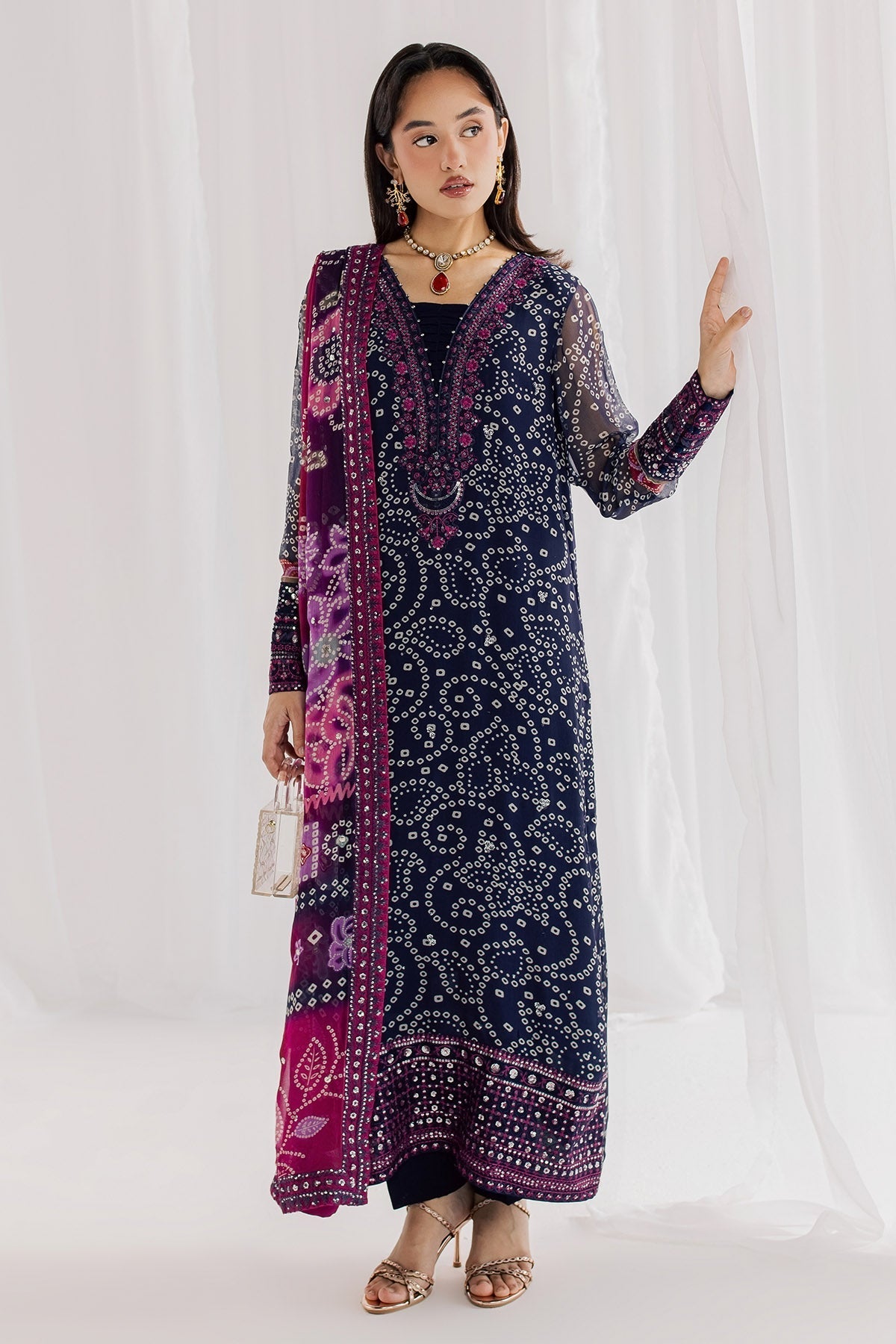 Nureh | Fancy Formal 26 | NP-819 by Nureh - Designer Dress  - Type : Ladies Clothes - Available at Libayah - 100% Original 