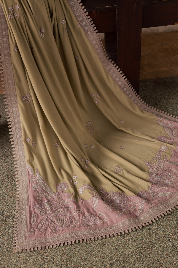 Nureh | Exclusive Leather Peach | NE-203 by Nureh - Designer Dress  - Type : Ladies Clothes - Available at Libayah - 100% Original 