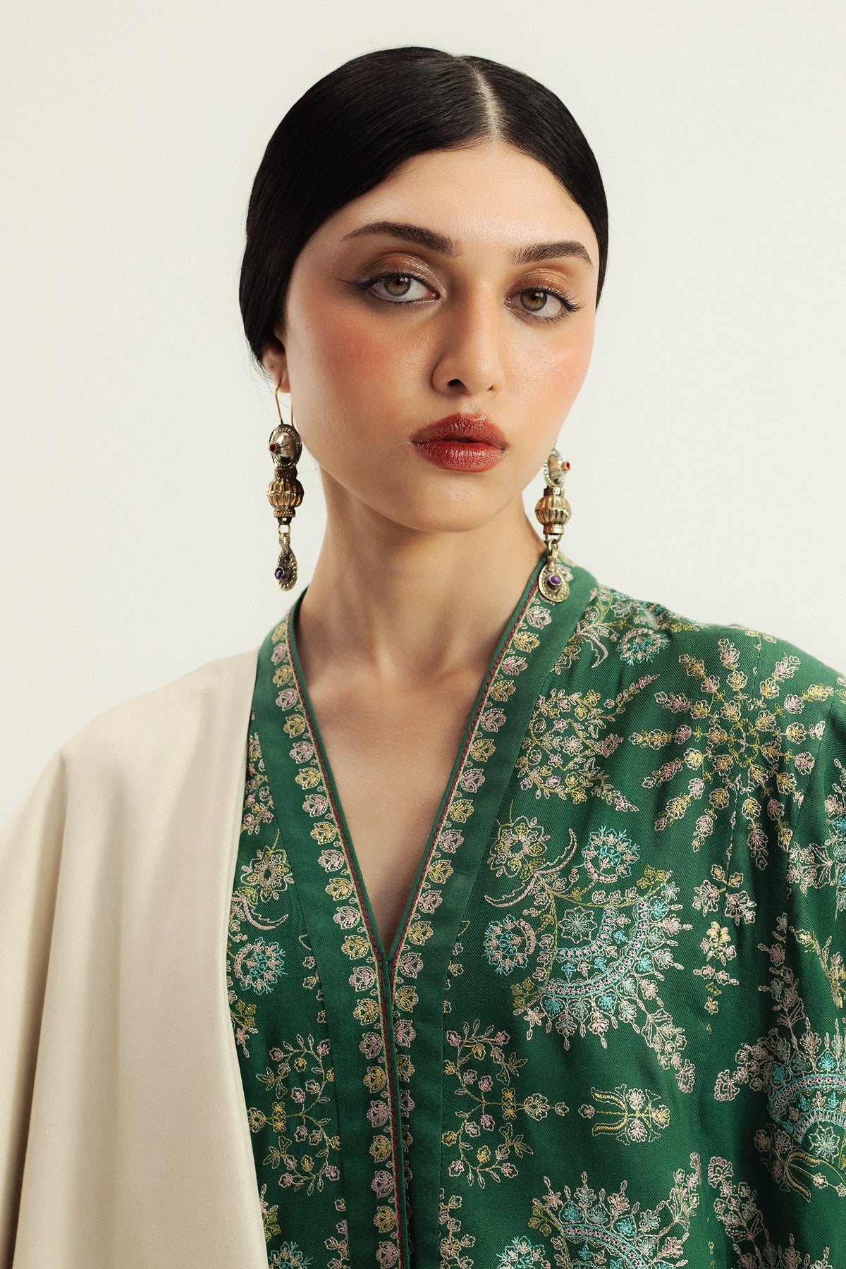 Ruhab – authentic Pakistani dress from the Zara Shahjahan Winter 25 collection for women in the UK.
