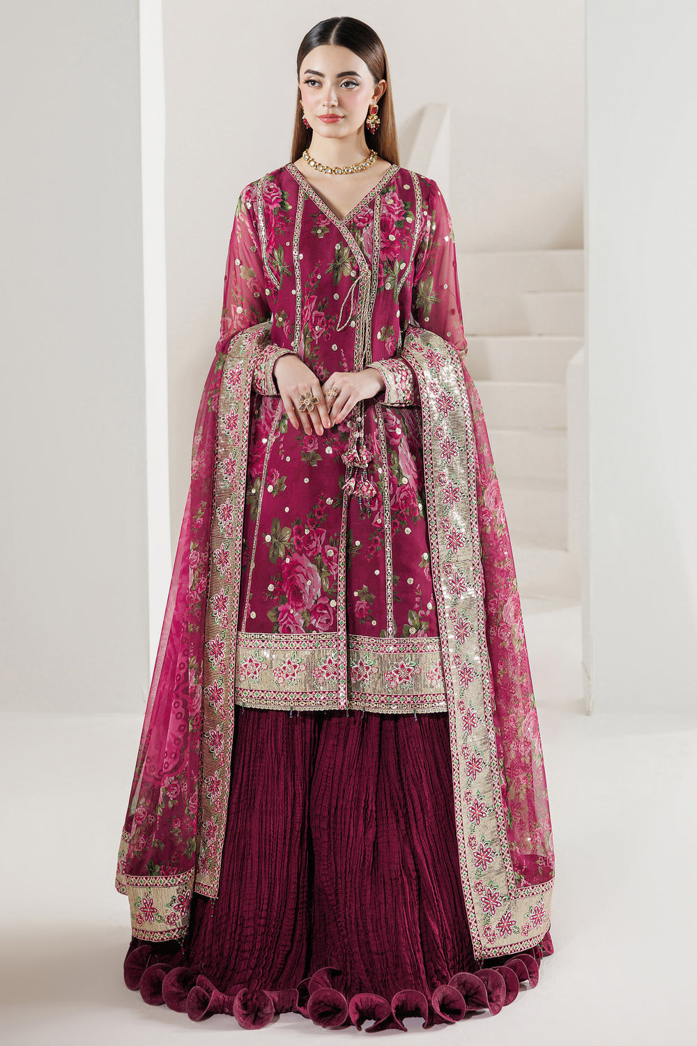 Farasha | Formals 26 | Rouge Reign - Designer Dress - Type : Ladies Clothes - Available at Libayah - 100% Original