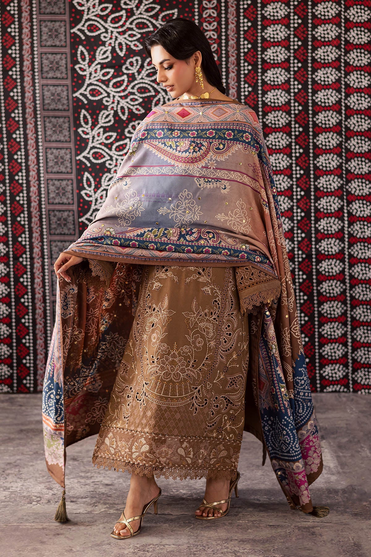 Nureh | Bazaar Luxe 25 | NE-205 by Nureh - Designer Dress  - Type : Ladies Clothes - Available at Libayah - 100% Original 