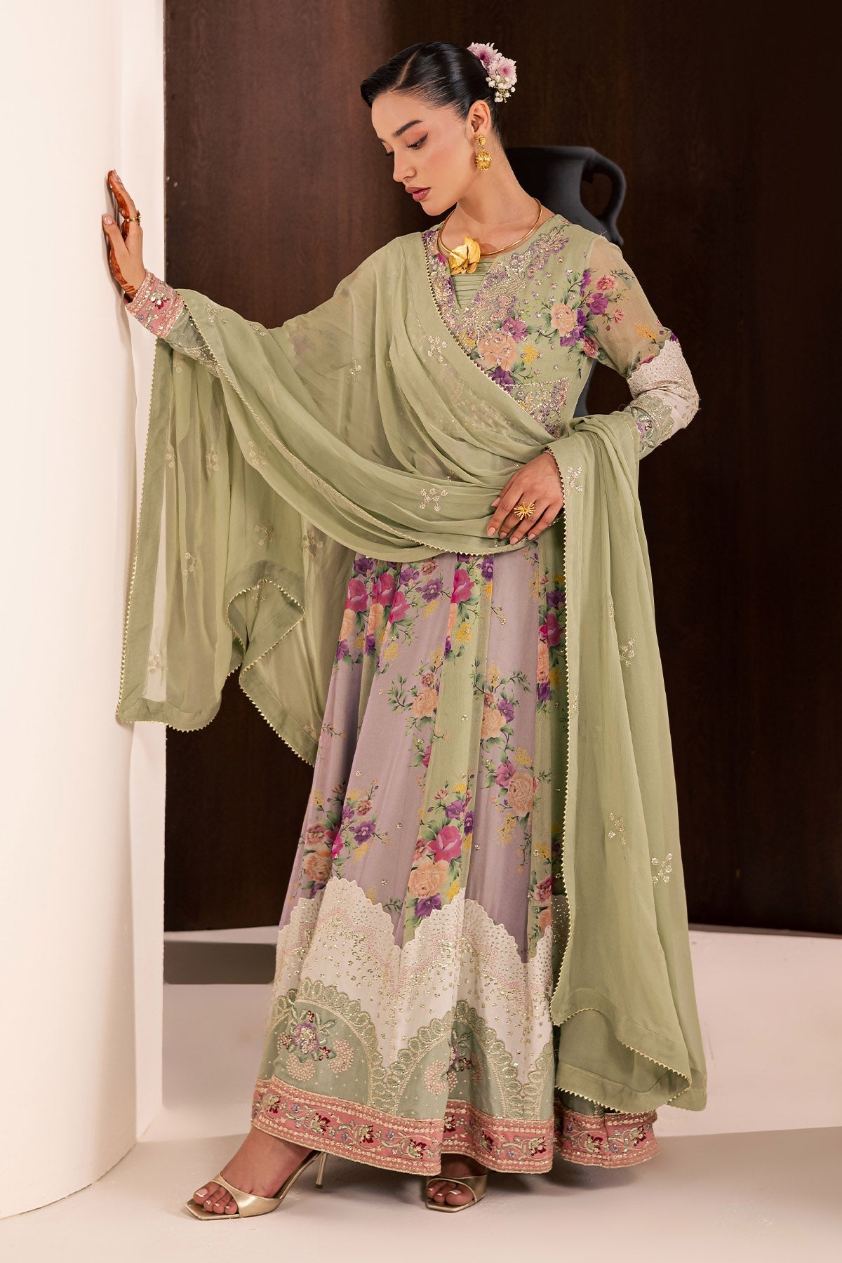 Nureh | Fancy Formal 26 | NP-774 by Nureh - Designer Dress  - Type : Ladies Clothes - Available at Libayah - 100% Original 