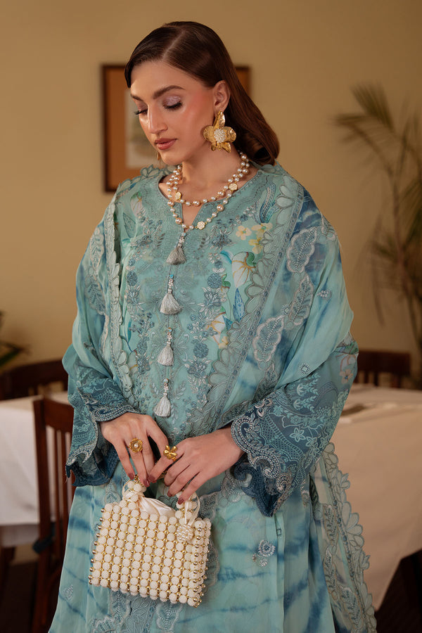 Nureh | Swiss Lawn | NS-160 - by Libayah - Registered Vendor of : Nureh - 100% Original Designer Dress