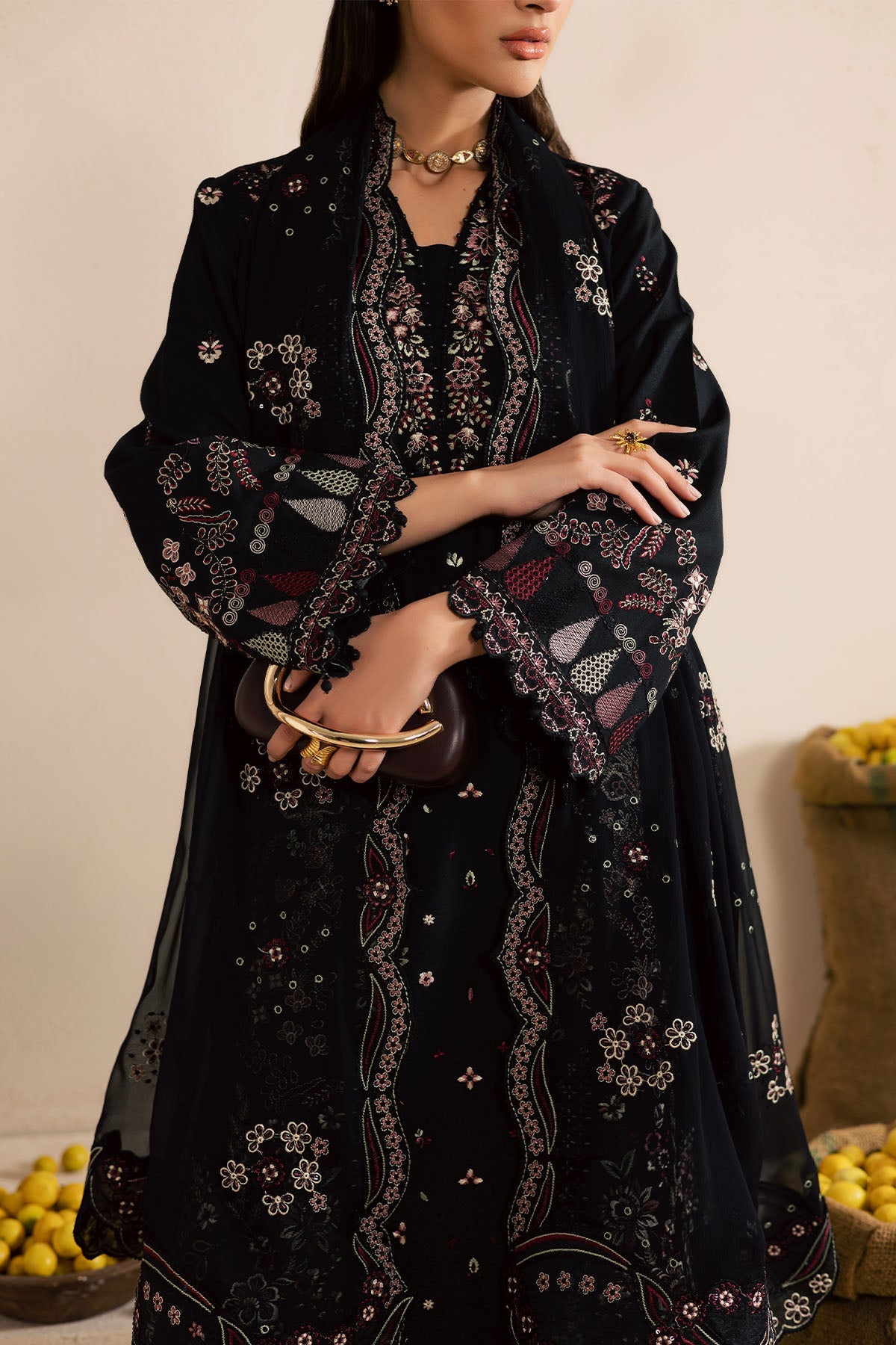 Nureh | Karandi Collection | NE-221 by Nureh - Designer Dress  - Type : Ladies Clothes - Available at Libayah - 100% Original 
