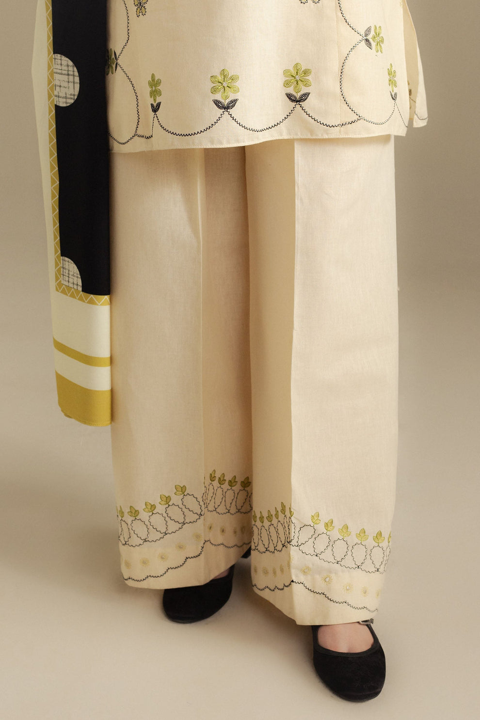 Zara Shahjahan | Coco Winter 25 | Fawn-8B - Designer Dress - Type : Ladies Clothes - Available at Libayah - 100% Original