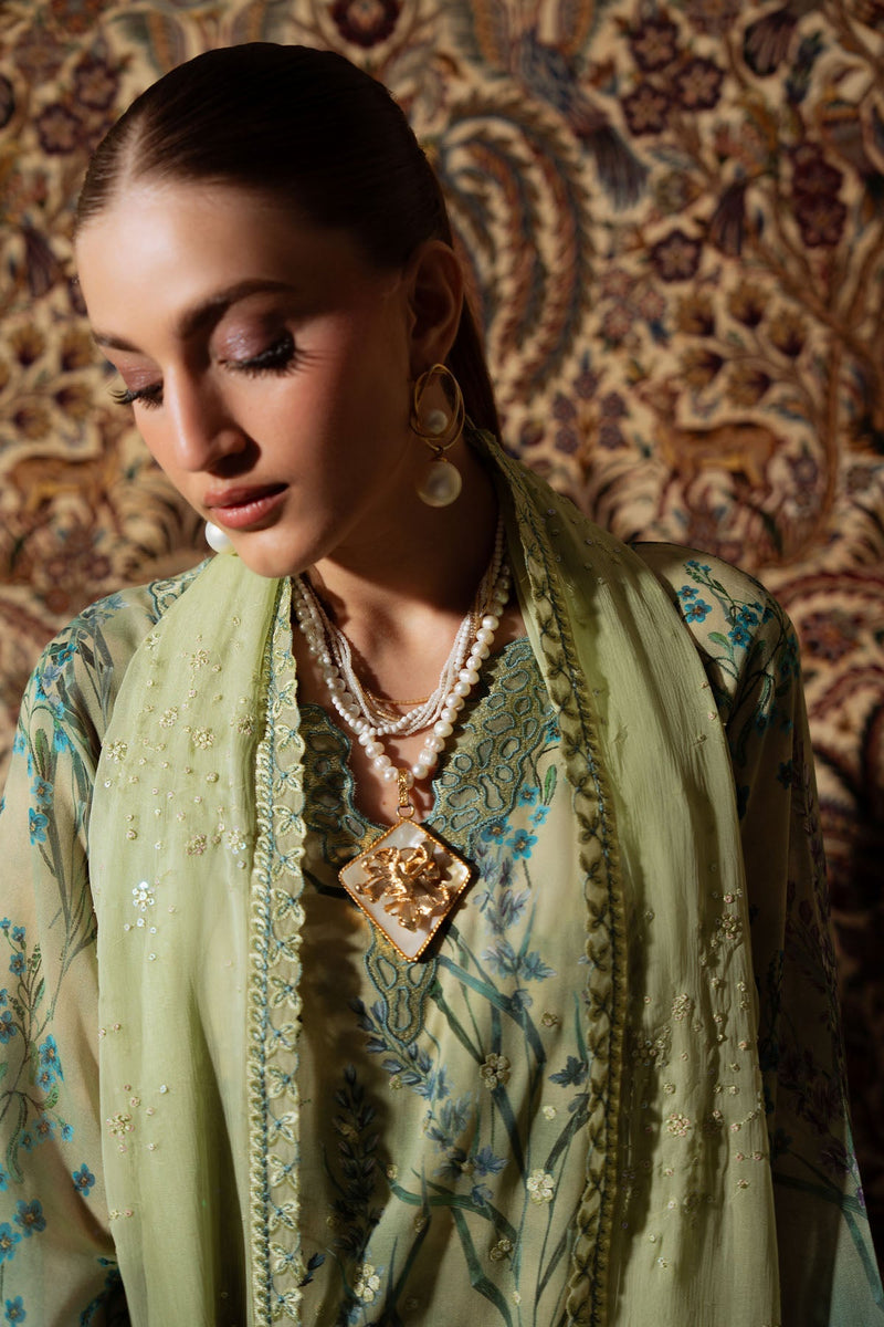 Nureh | Swiss Lawn | NS-161 by Nureh - Designer Dress  - Type : Ladies Clothes - Available at Libayah - 100% Original 