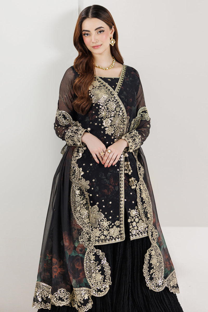 Farasha | Formals 26 | Raven Noir - Designer Dress - Type : Ladies Clothes - Available at Libayah - 100% Original