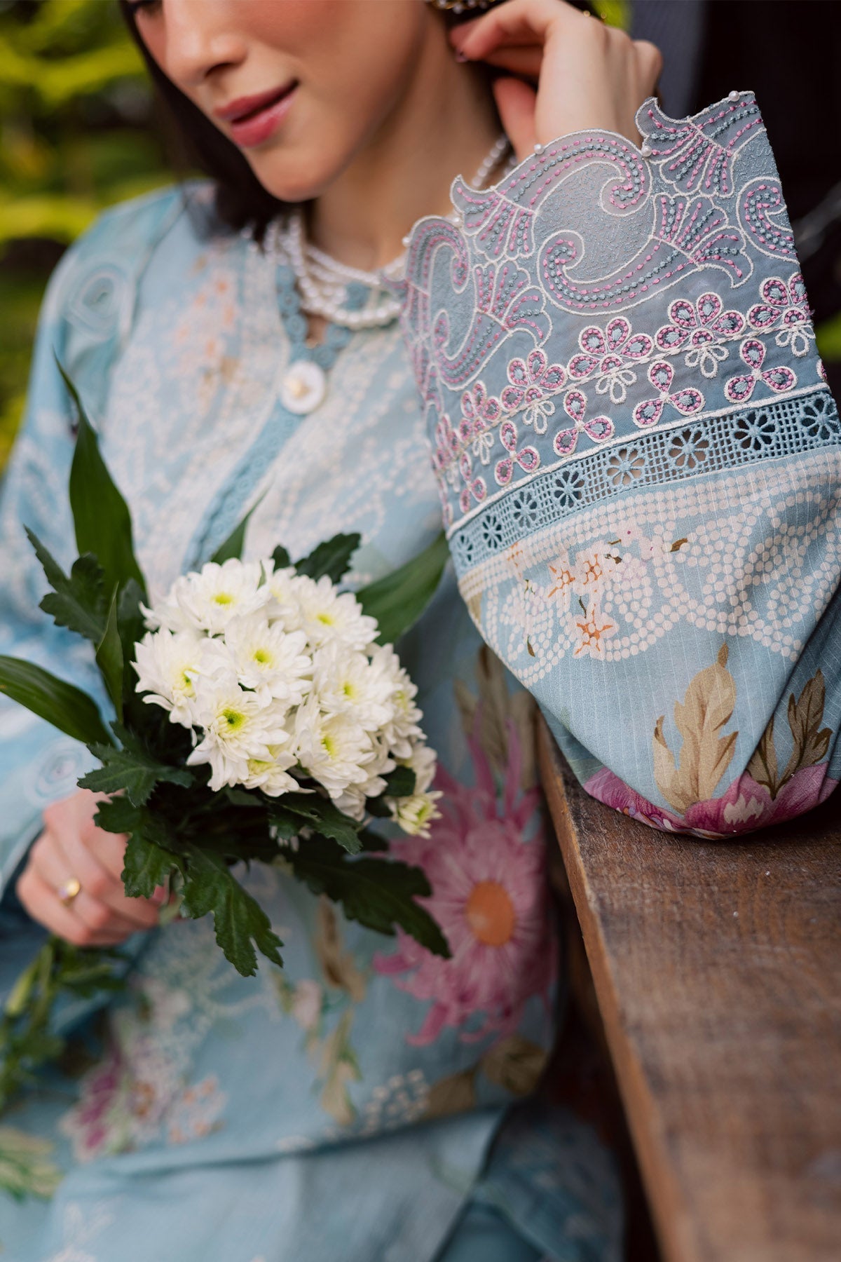 Nureh | Gardenia Lawn 26 | NSG-209 by Nureh - Designer Dress  - Type : Ladies Clothes - Available at Libayah - 100% Original 