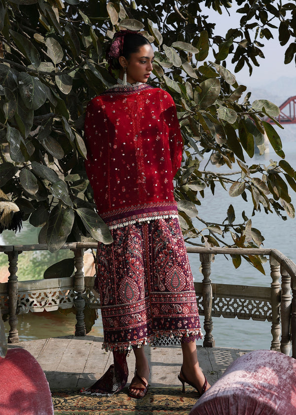 Hussain Rehar | Kalabagh Luxury Lawn 26 | Nihdi by Hussain Rehar - Designer Dress  - Type : Ladies Clothes - Available at Libayah - 100% Original 