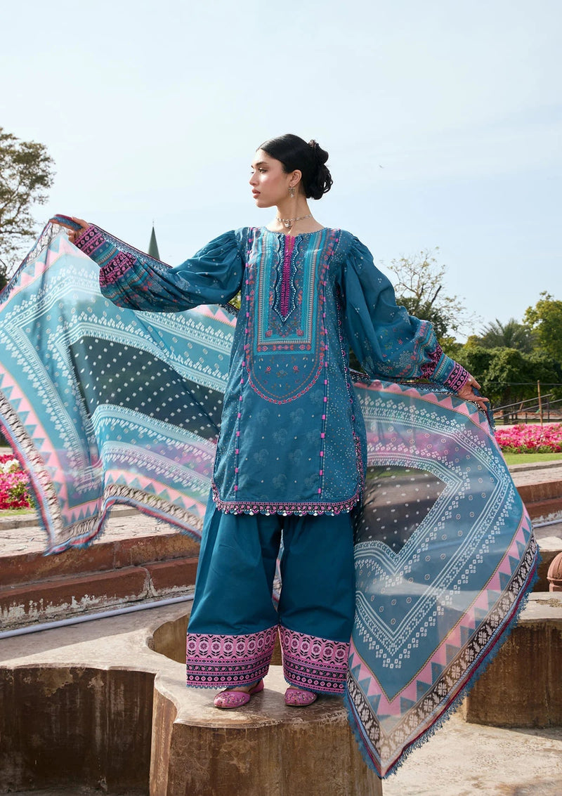 Kahf Premium | Prints Collection 26 | KPS-4A FALAK ARA - by Libayah - Registered Vendor of : Kahf Premium - 100% Original Designer Dress
