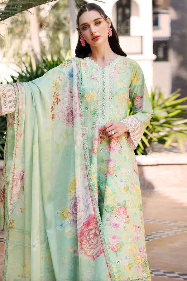 Farasha | Printed Essentials | Mint Dew by Farasha - Designer Dress - Type: Ladies Clothes - Available at Libayah - 100% Original