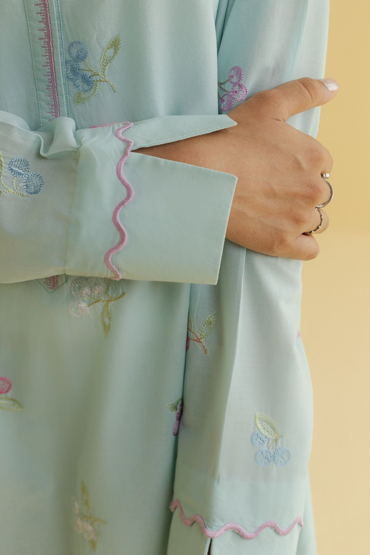 Zara Shahjahan | Love Coco SS 25 | CR25C0548 by Zara Shahjahan - Designer Dress  - Type : Ladies Clothes - Available at Libayah - 100% Original 