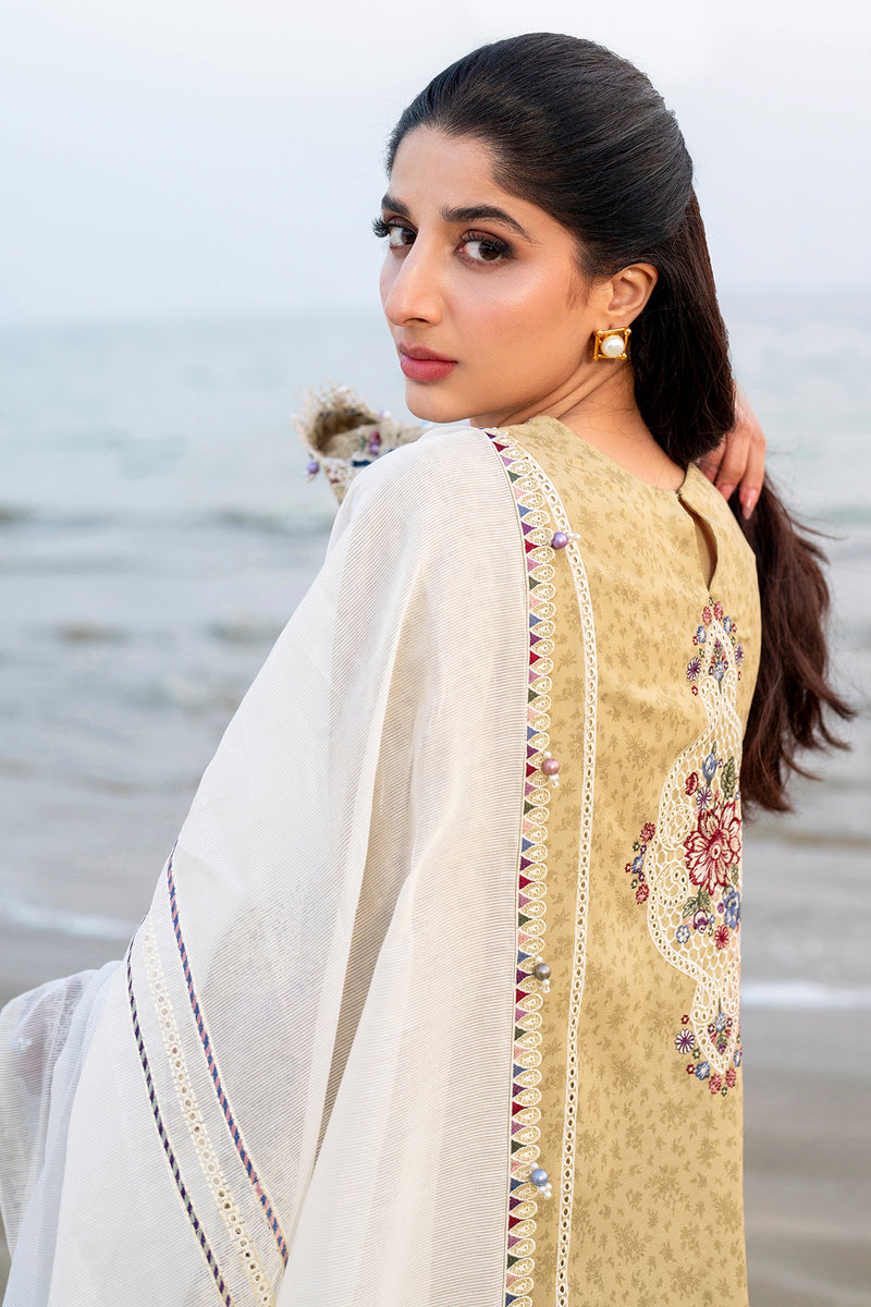 Jazmin | Shahkaar Luxury Lawn 25 | SL25-D4 by Jazmin - Designer Dress - Type: Ladies Clothes - Available at Libayah - 100% Original