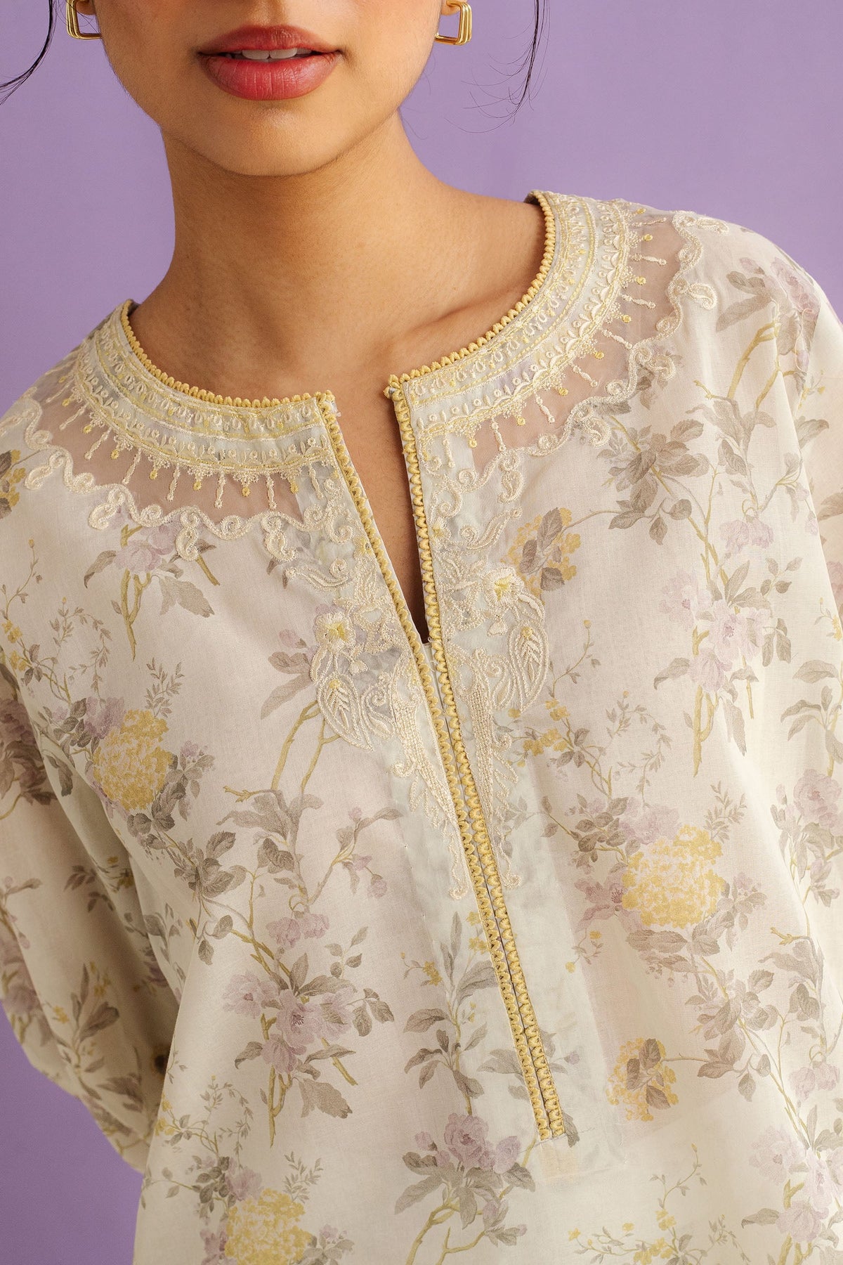 Zara Shahjahan | Love Coco SS 25 |CR25B0434 by Zara Sahjahan - Designer Dress  - Type : Ladies Clothes - Available at Libayah - 100% Original 