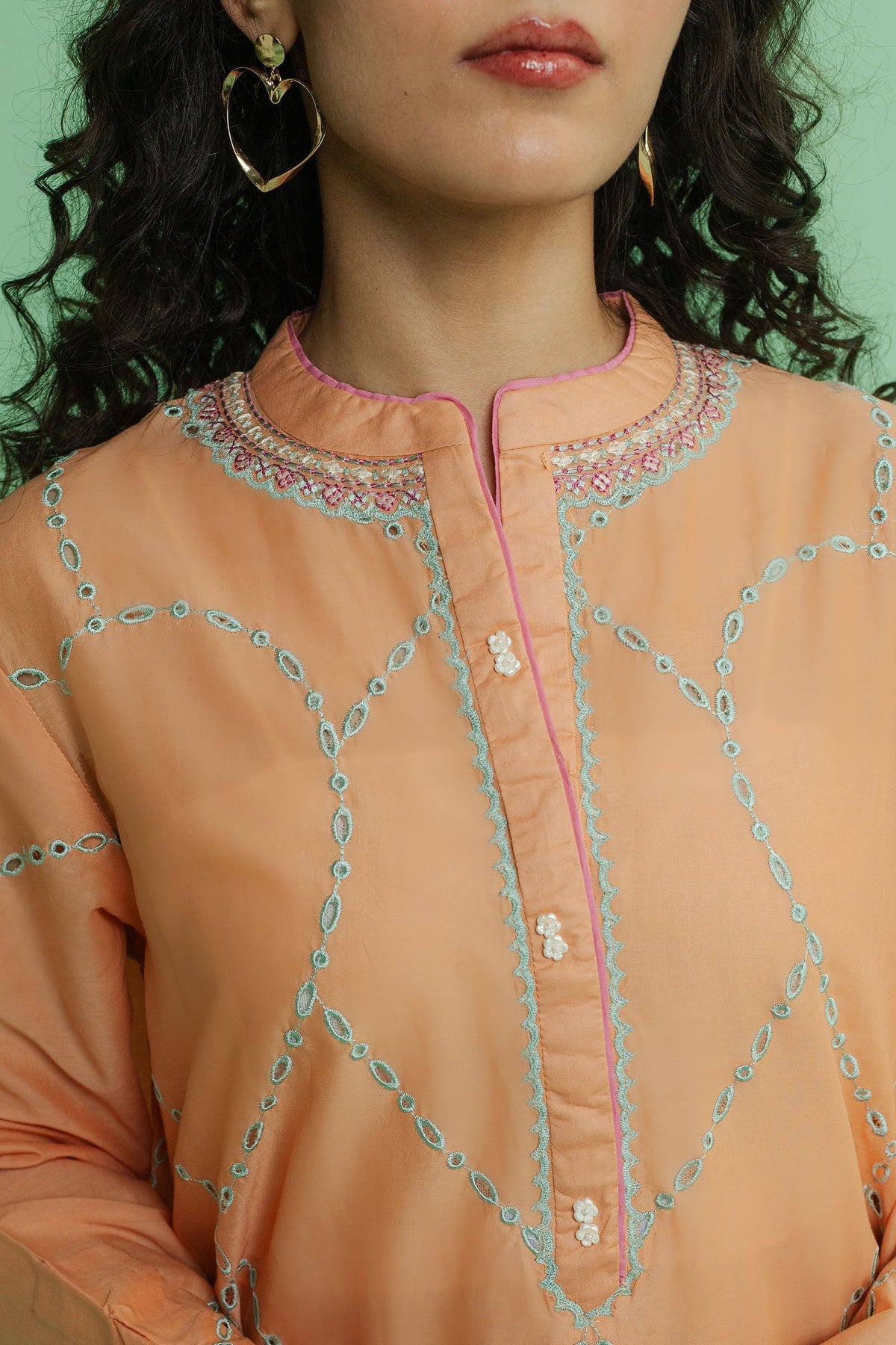 Zara Shahjahan | Love Coco SS 25 | CR25C0554 by Zara Shahjahan - Designer Dress  - Type : Ladies Clothes - Available at Libayah - 100% Original 
