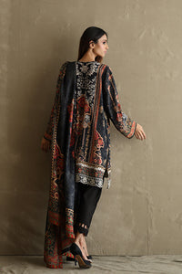 Mina Hasan | Signature Pret | Baroque In Black - by Libayah - Registered Vendor of : Mina Hasan - 100% Original Designer Dress