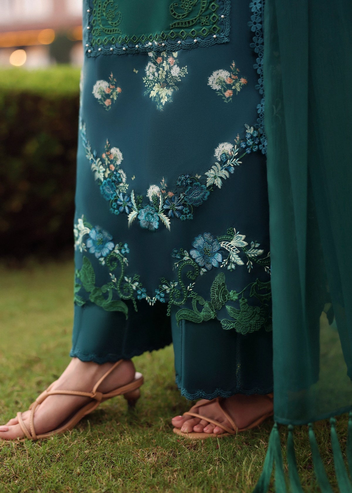 Sardinia | Embroidered Lawn Edit 26 | Hillside Teal by Sardinia - Designer Dress  - Type : Ladies Clothes - Available at Libayah - 100% Original 