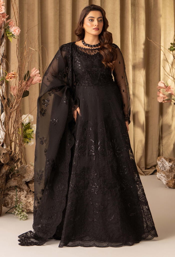 Humdum | Chiffon Collection | HOC - D15 by Humdum - Designer Dress - Type: Ladies Clothes - Available at Libayah - 100% Original