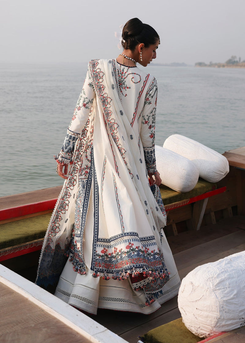 Hussain Rehar | Kalabagh Luxury Lawn 26 | Yuki by Hussain Rehar - Designer Dress  - Type : Ladies Clothes - Available at Libayah - 100% Original 