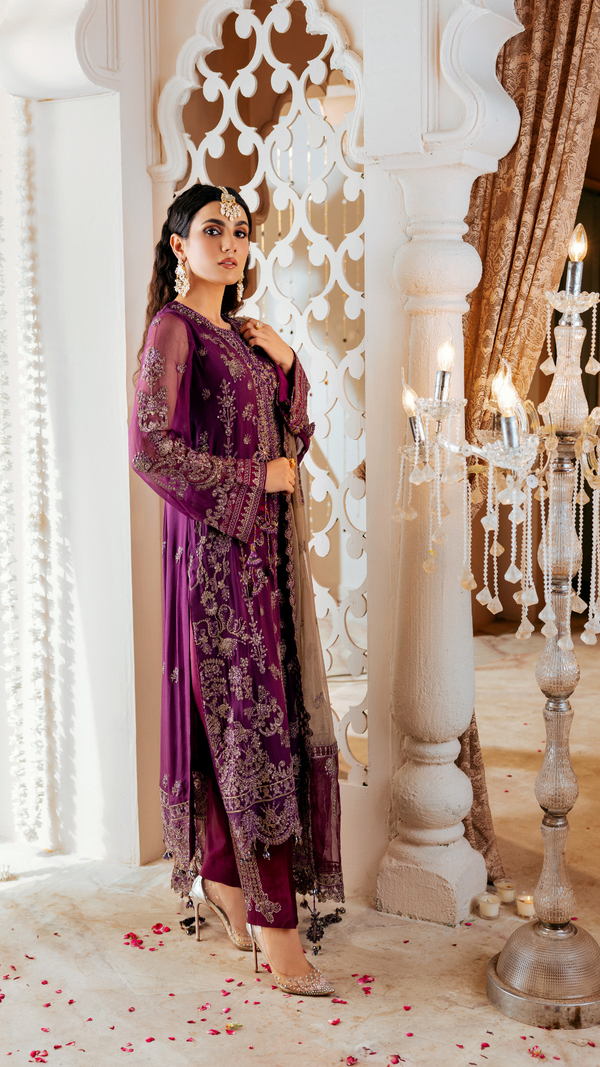 Zebtan | Zircon Wedding Formals | AFREEN ZQ-08 by Zebtan - Designer Dress - Type: Ladies Clothes - Available at Libayah - 100% Original