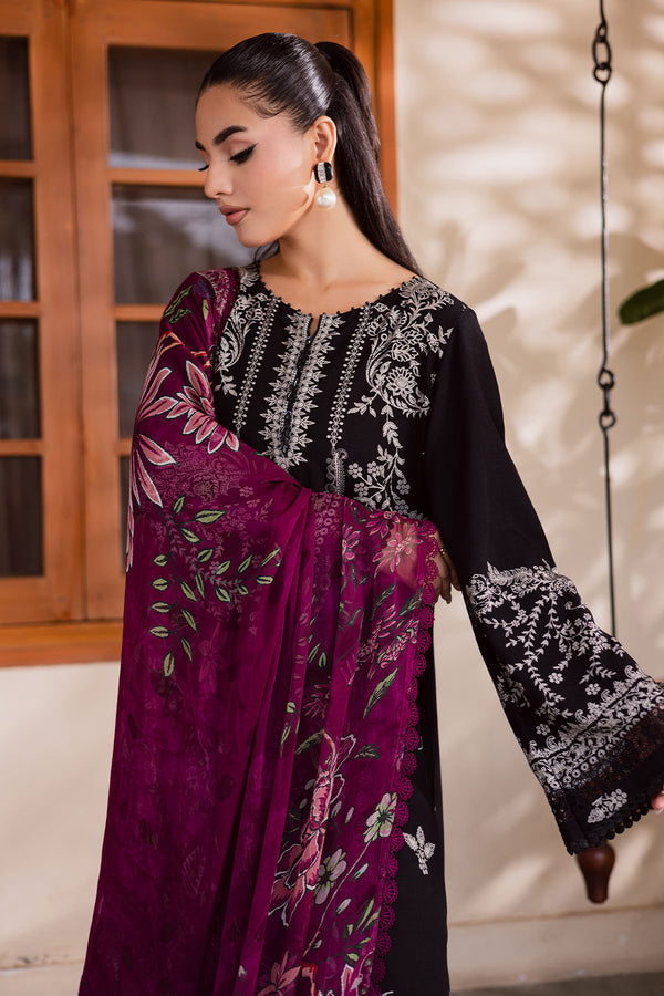 Nureh | Signature Printed Linen | SP-170 by Nureh - Designer Dress  - Type : Ladies Clothes - Available at Libayah - 100% Original 