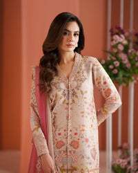 Faiza Saqlain | Roim Silk Edit | Nermin by Faiza Saqlain - Designer Dress  - Type : Luxury Dress - Available at Libayah - 100% Original 