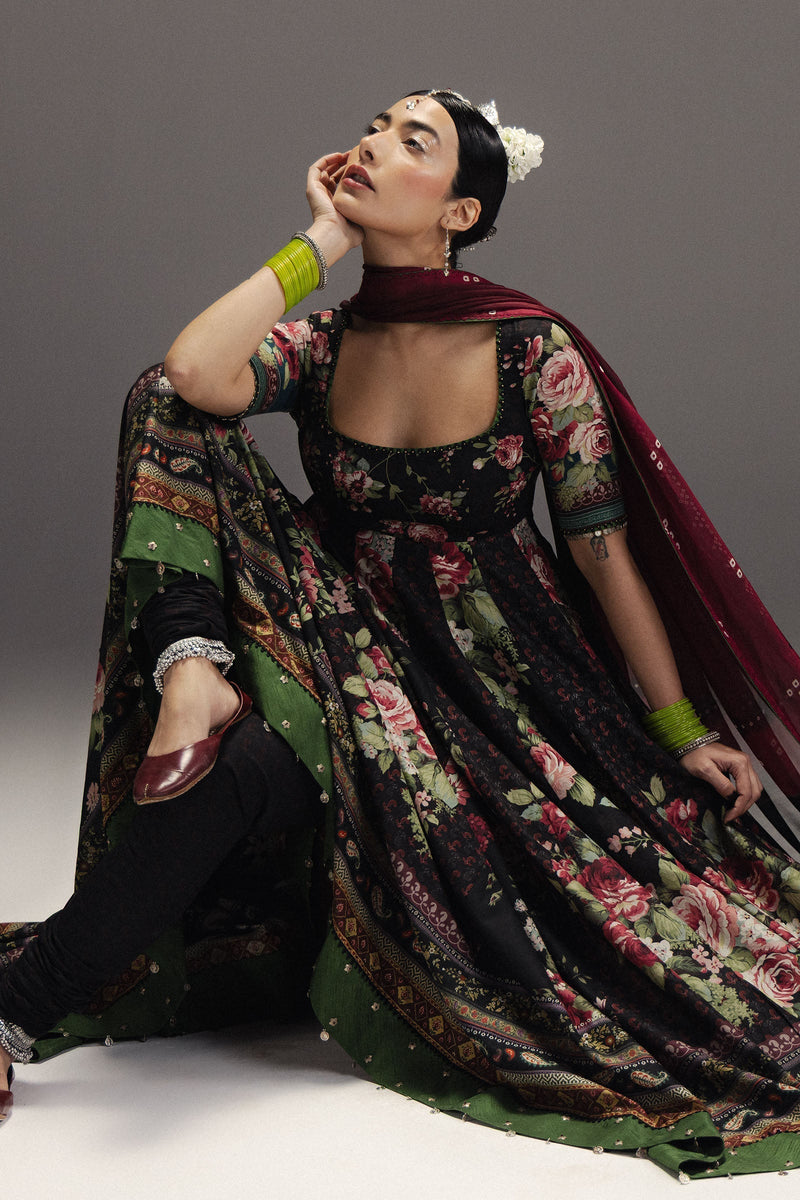 Zara Shahjahan | Anarkali 26 | Shehzadi-D5 - Designer Dress - Type : Ladies Clothes - Available at Libayah - 100% Original