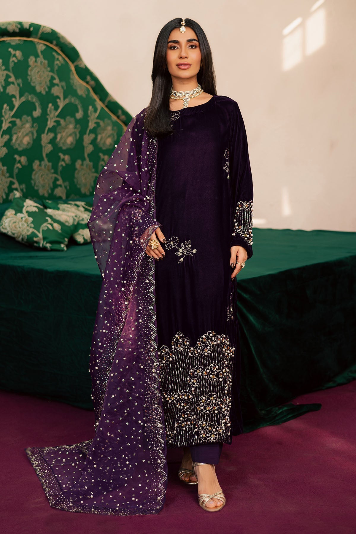 Afrozeh | Basic Pret 26 RTW | NACRE by Afrozeh - Designer Dress  - Type : Ladies Clothes - Available at Libayah - 100% Original 
