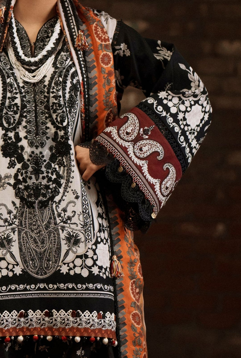 AJR Couture | Sard Sham | Makhmal by AJR Couture - Designer Dress - Type : Ladies Clothes - Available at Libayah - 100% Original 