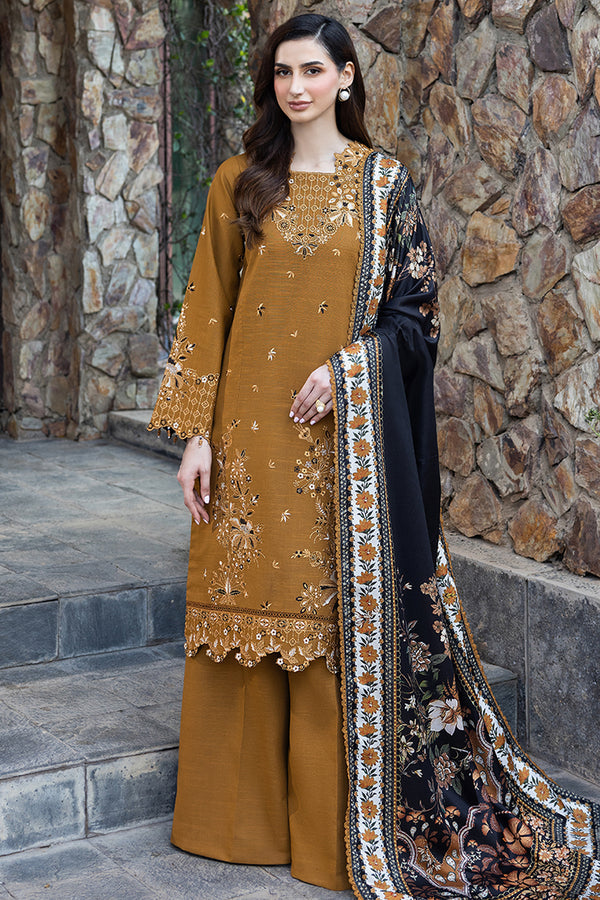 Sundune – authentic Pakistani dress from the Farasha Eminence Khaddar 25 collection for women in the UK