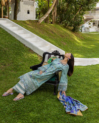 Esmel | Mon Tresor Luxe Lawn 26 | Memento Vivere by Esmel - Designer Dress - Type : Luxury Dress - Available at Libayah - 100% Original