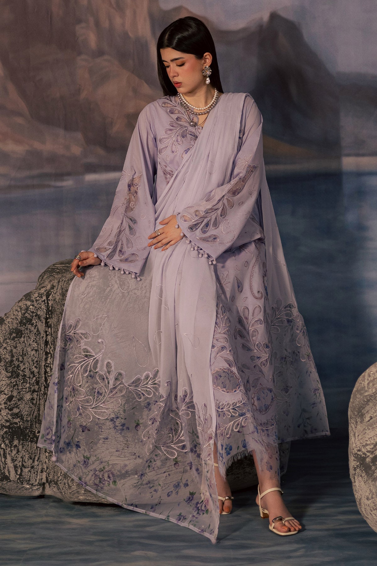 Nureh | Shades of Summer | NP-791 by Nureh - Designer Dress  - Type : Ladies Clothes - Available at Libayah - 100% Original 
