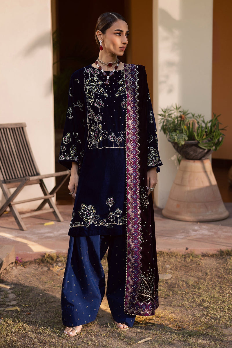 Nureh | Maya Velvet | NW-116 by Nureh - Designer Dress  - Type : Ladies Clothes - Available at Libayah - 100% Original 