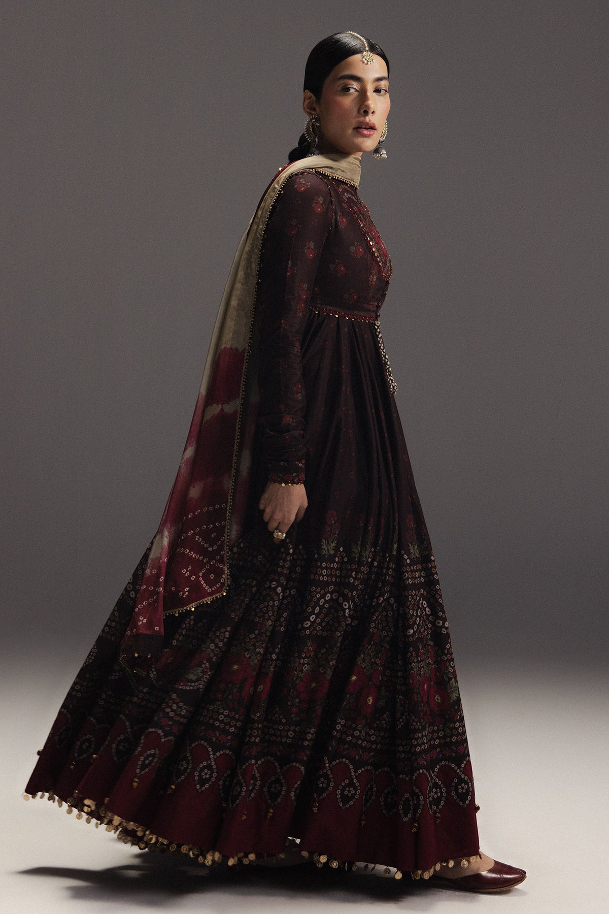 Zara Shahjahan | Anarkali 26 | Zarmeen-D7 - Designer Dress - Type : Ladies Clothes - Available at Libayah - 100% Original