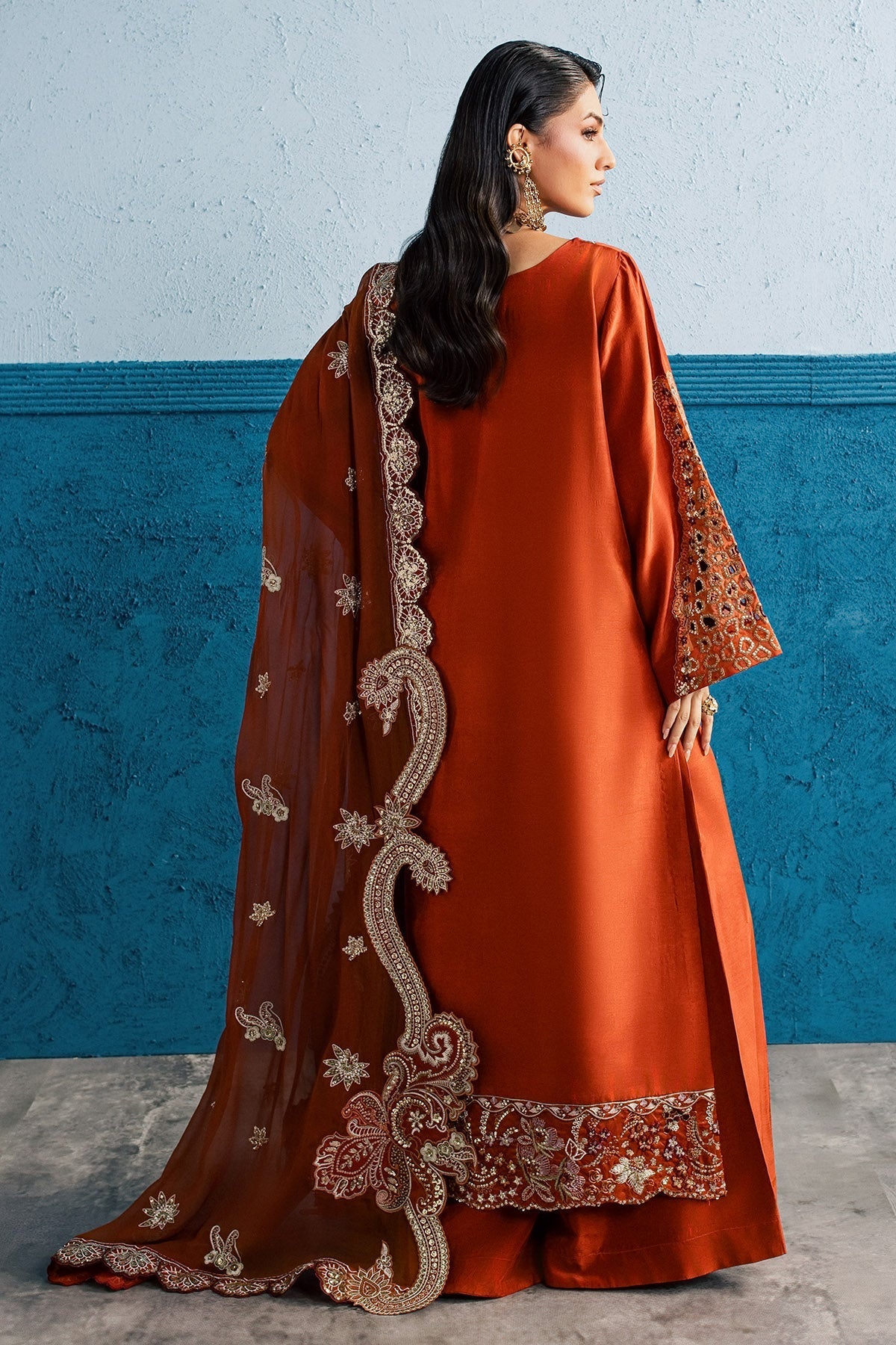 Nureh | Fancy Formal 26 | NP-827 by Nureh - Designer Dress  - Type : Ladies Clothes - Available at Libayah - 100% Original 