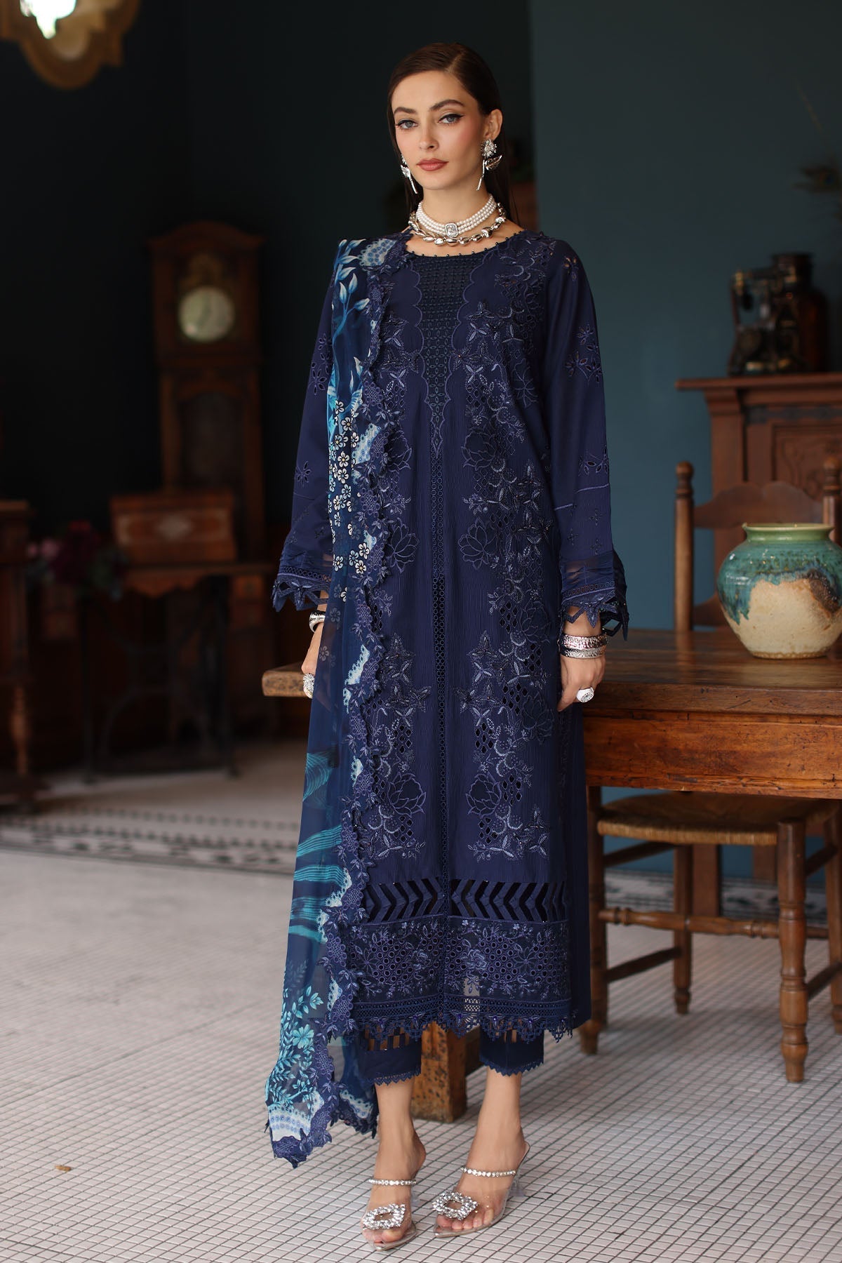 Nureh | Maya Lawn | NS-158 by Nureh - Designer Dress - Type: Ladies Clothes - Available at Libayah - 100% Original