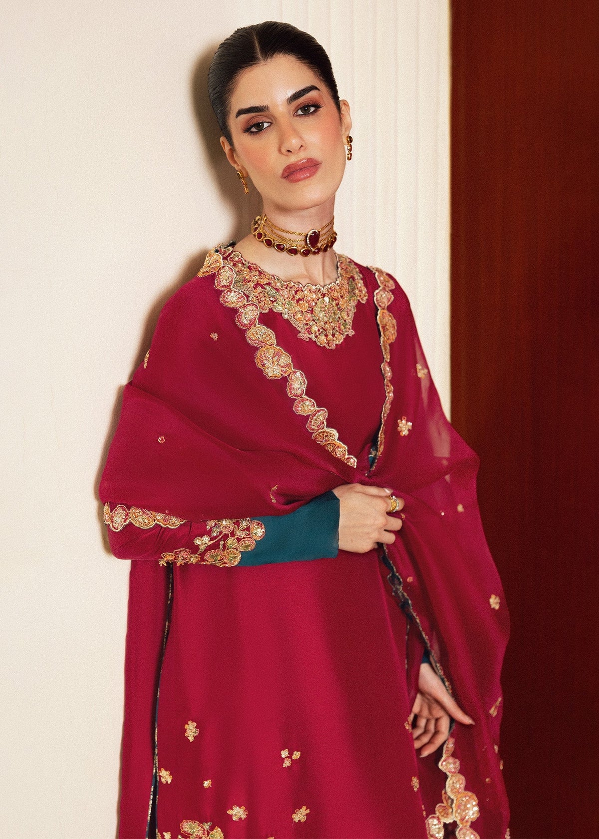 Hussain Rehar | Luxury Pret 26 | Luniere - Designer Dress - Type : Ladies Clothes - Available at Libayah - 100% Original