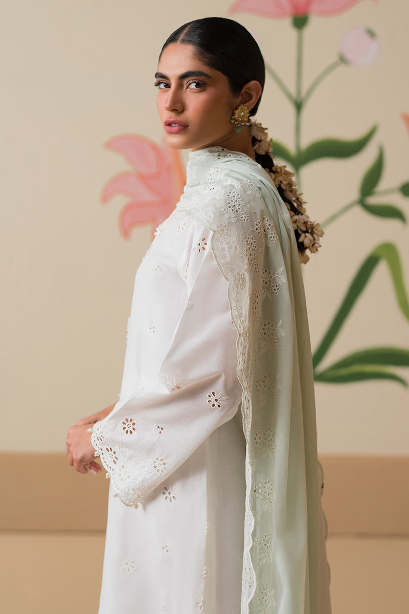 Cross Stitch | Chikankari Lawn Collection | P-06 by Cross Stitch - Designer Dress - Type: Ladies Clothes - Available at Libayah - 100% Original