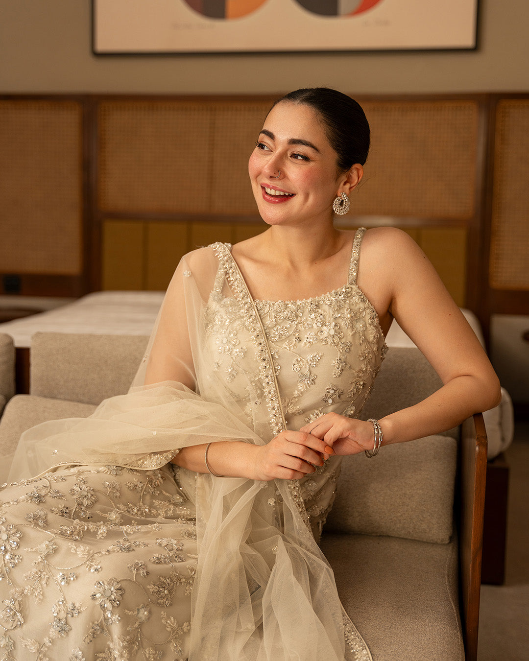 Faiza Saqlain | Reina Luxe | Penina by Faiza Saqlain - Designer Dress  - Type : Ladies Clothes - Available at Libayah - 100% Original 