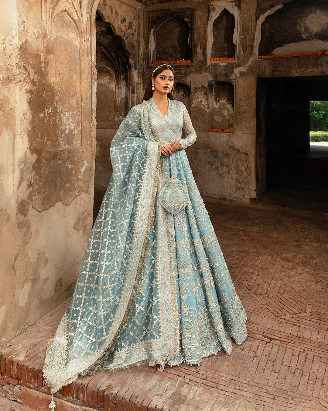 Faiza Saqlain | Nira Festive | Hana by Faiza Saqlain - Designer Dress  - Type : Wedding Dress - Available at Libayah - 100% Original 
