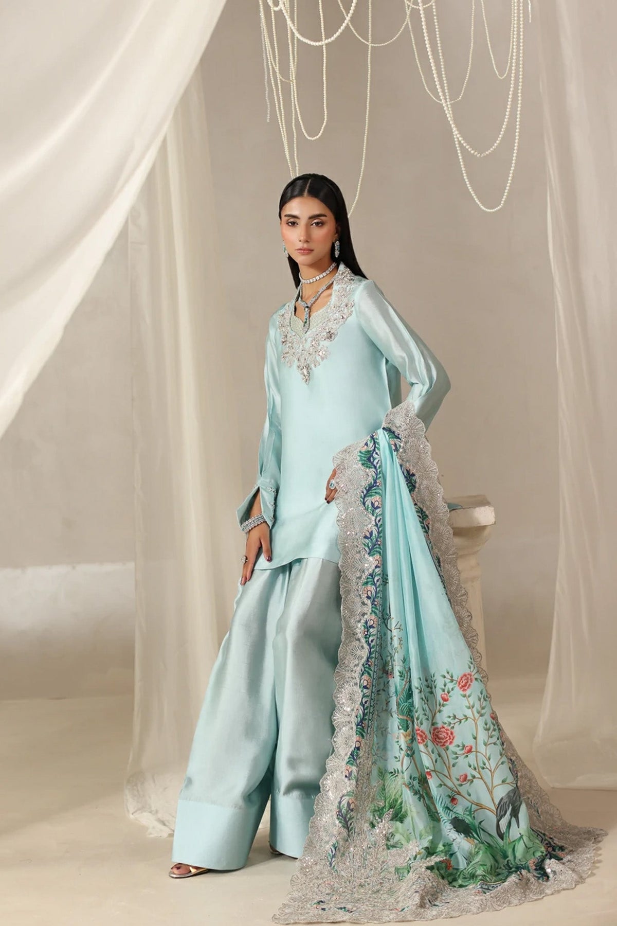 Musferah Saad | Into Twilight | Moonlit Whisper by Musferah Saad - Designer Dress  - Type :  - Available at Libayah - 100% Original 
